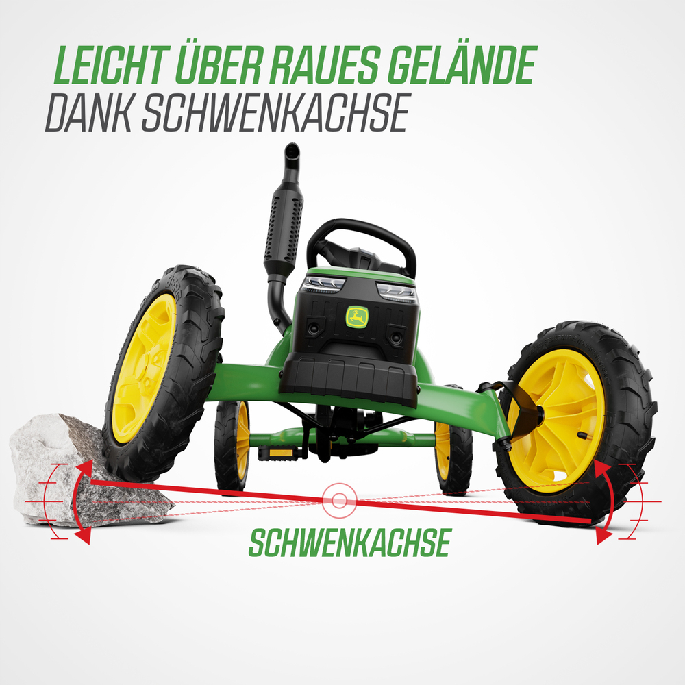 BERG Gokart Buddy John Deere 3.0 (Facelift) 